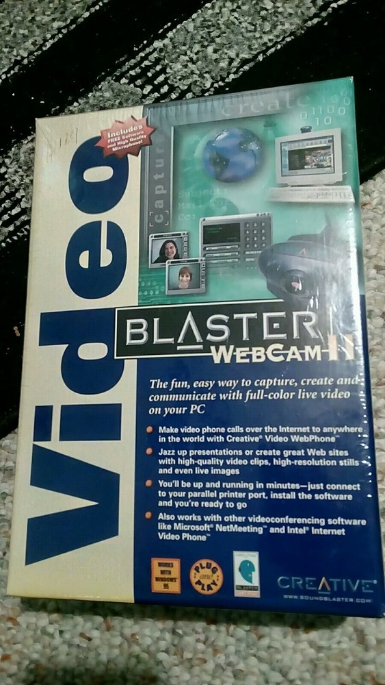 Video Blaster Webcam ( II / 2 ) Creative Labs BRAND NEW COMPLETE PACKAGE