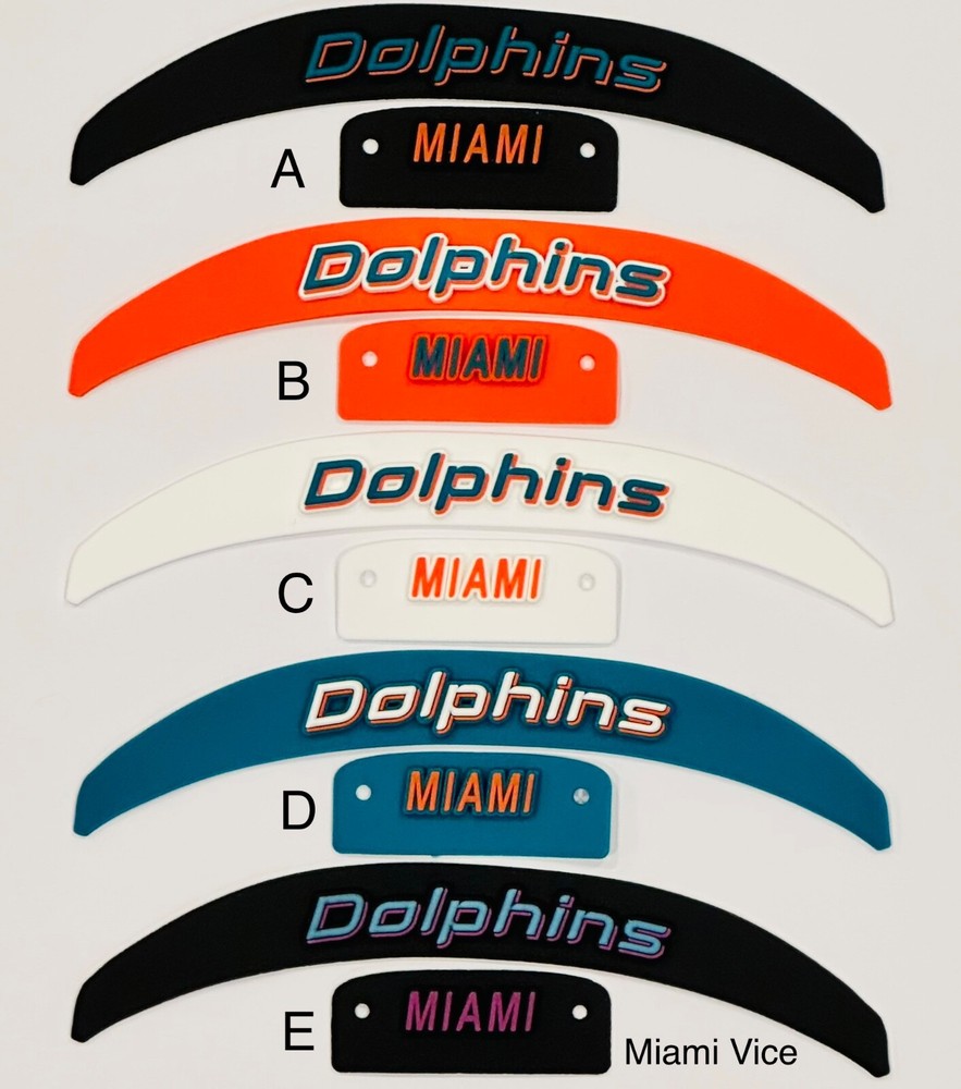 Dolphins MINI Helmet 3D Bumpers, Speed Version