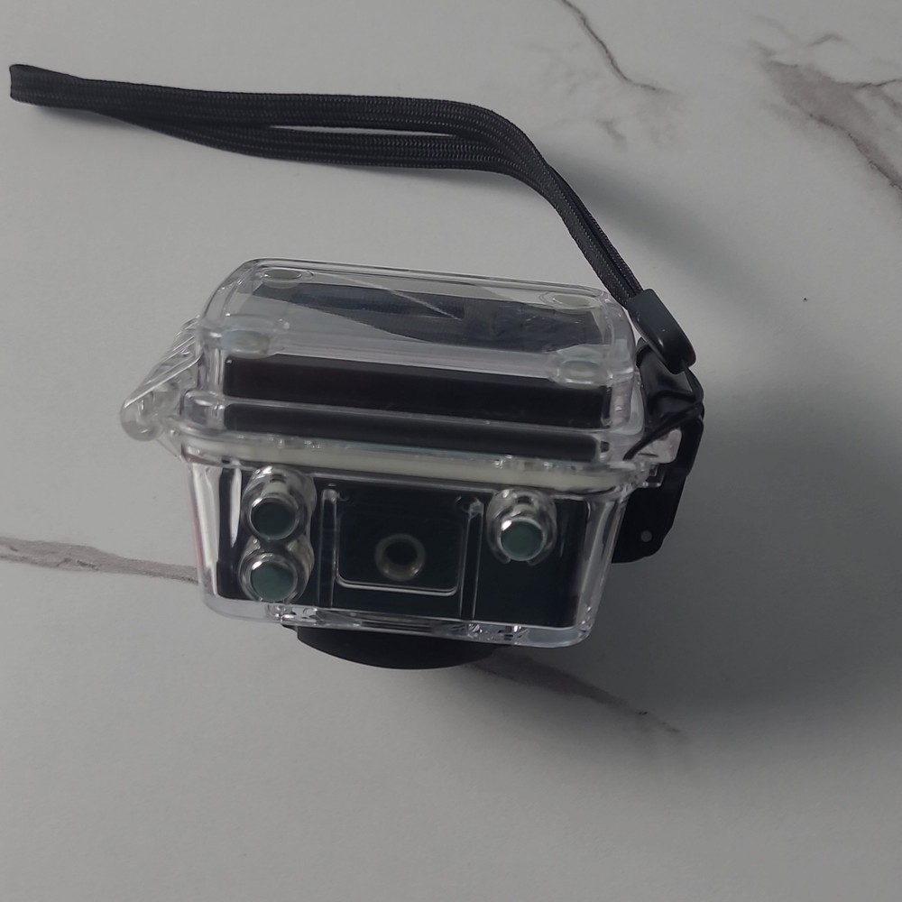 AEE Waterproof Polycarbonate Camera Case Clear Black with Remote