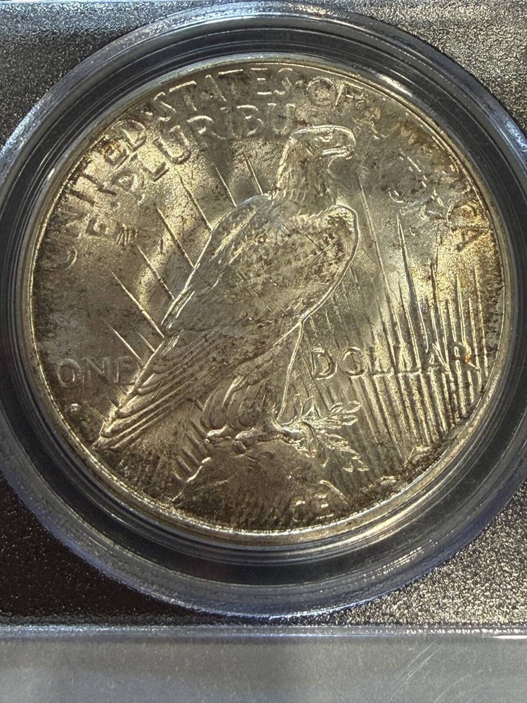 1934 D Peace Silver Dollar PCGS MS-63