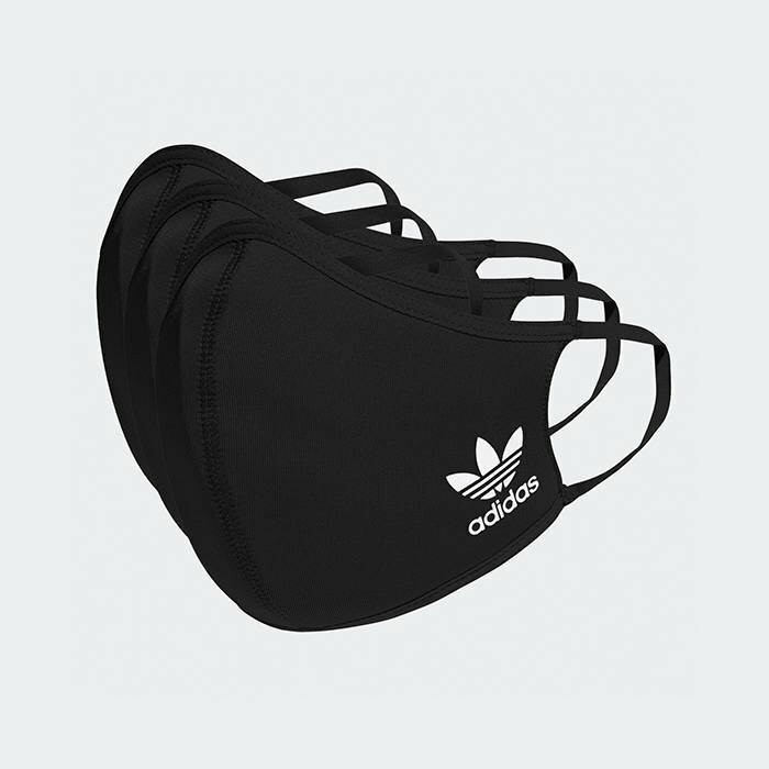 Adidas Standard 3-Pack Soft 2 Layer Machine Washable Face Masks Covers NEW!