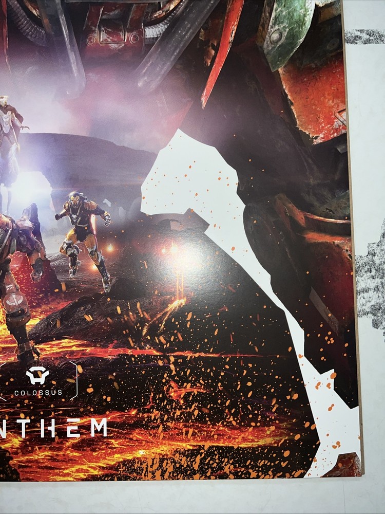 ANTHEM - Colossus Poster EA Play E3 2018 NEW