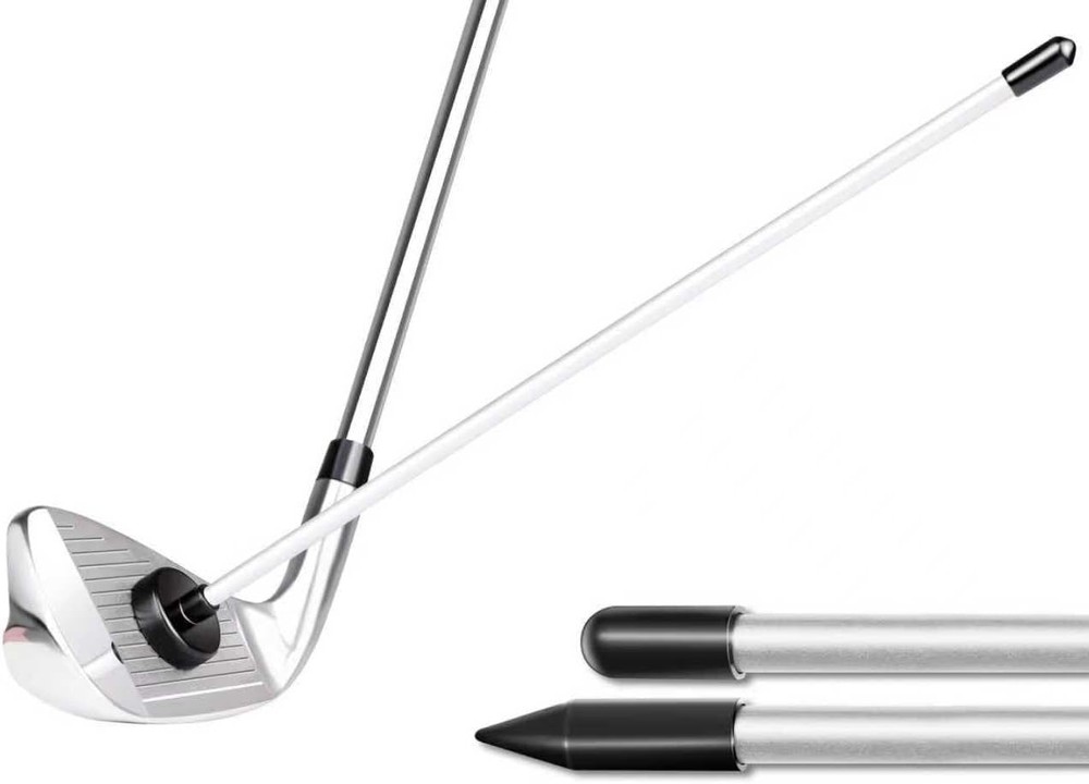 2 Pack Collapsible Golf Alignment Sticks & 1 Pack Golf Magnetic Alignment Rods,