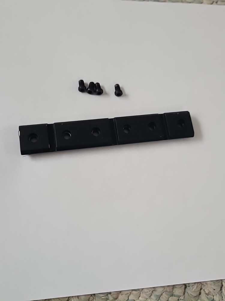 CVA Electra Muzzleloader Black Powder .50 Caliber Barrel Mounted Scope Rail