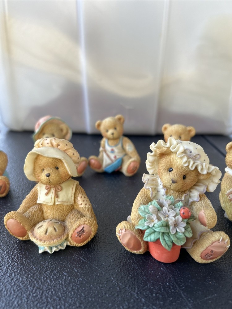 Cherished Teddies Set Of 8.