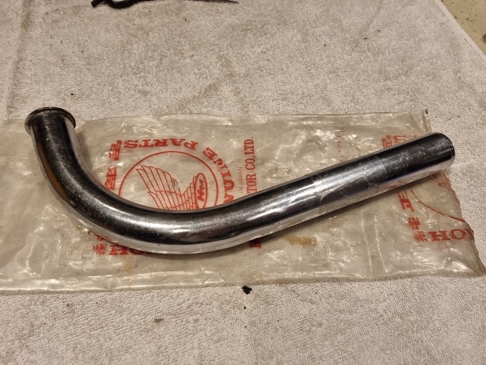 Honda S90 Super 90 Exhaust Header Pipe