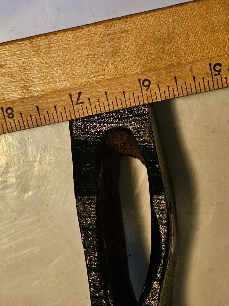 Axe Head has marked in Britain sticker on it