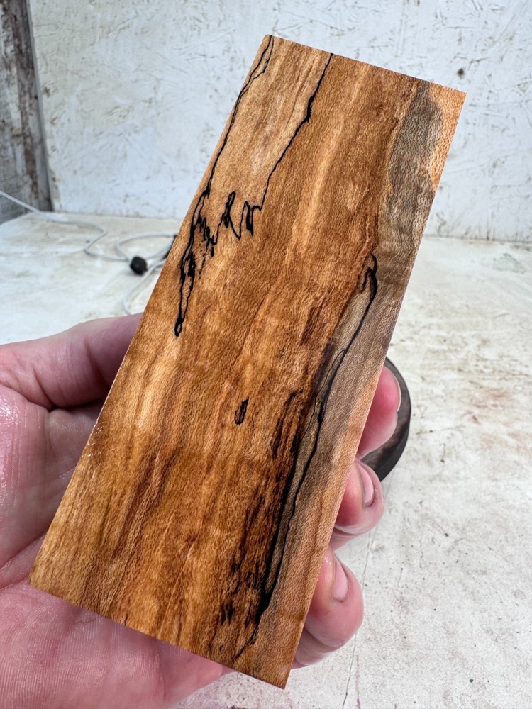 Stabilized Spalted Maple Knife Block or Turning Blank | Oversized | SSM 231