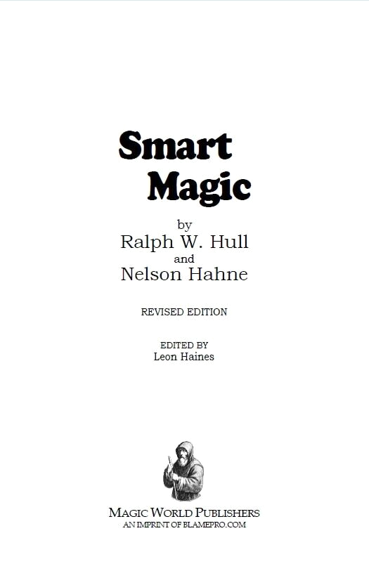 Smart Magic by R. W. Hull and Nelson Hahne