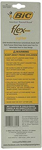 Bic Lighter Flex Multiple Purpose 2 Count (2)