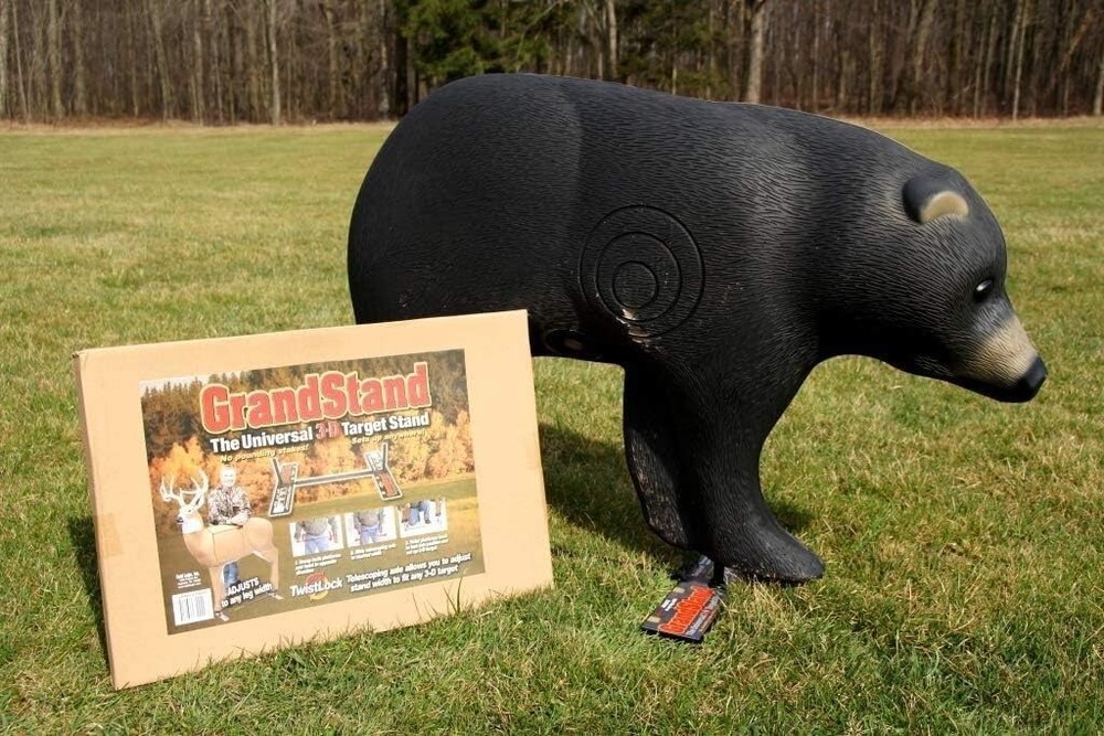Durable 3D Archery Target Stand - Setup on Any Hard Surface, No Stakes Required