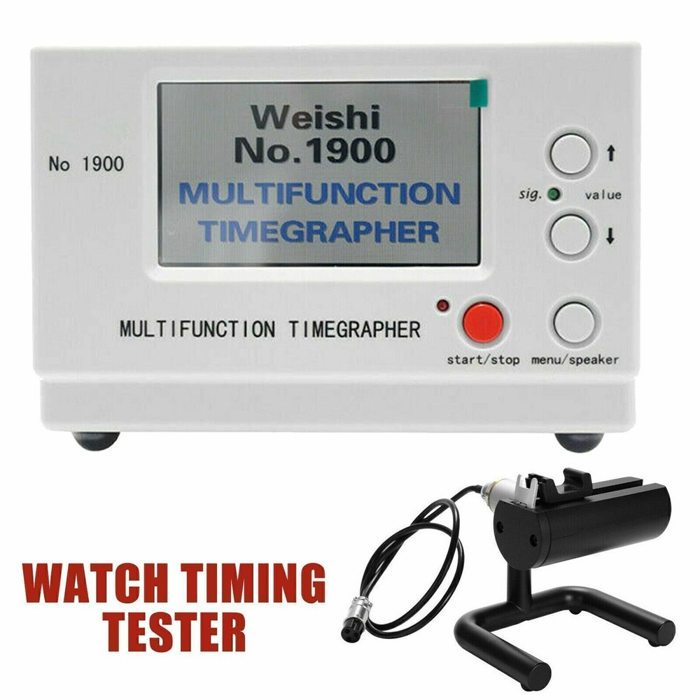 No.1900 Watch Timegrapher Multifunction Machine Timing Tester Tool Mechanical EF