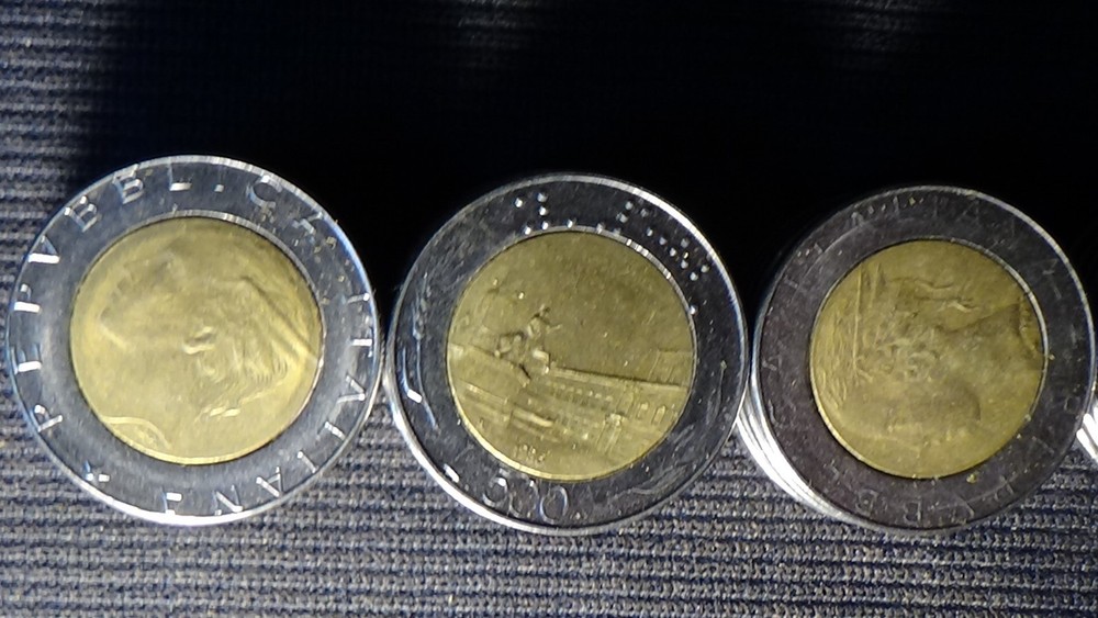 ITALY ~ 500 Lire ~ various dates