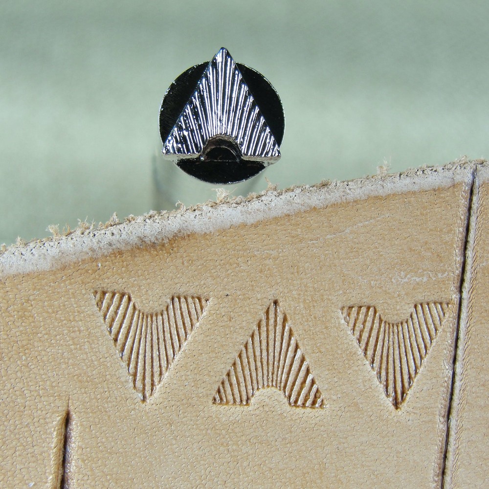Leather Stamping Tool - #G614 Triangle Border Stamp
