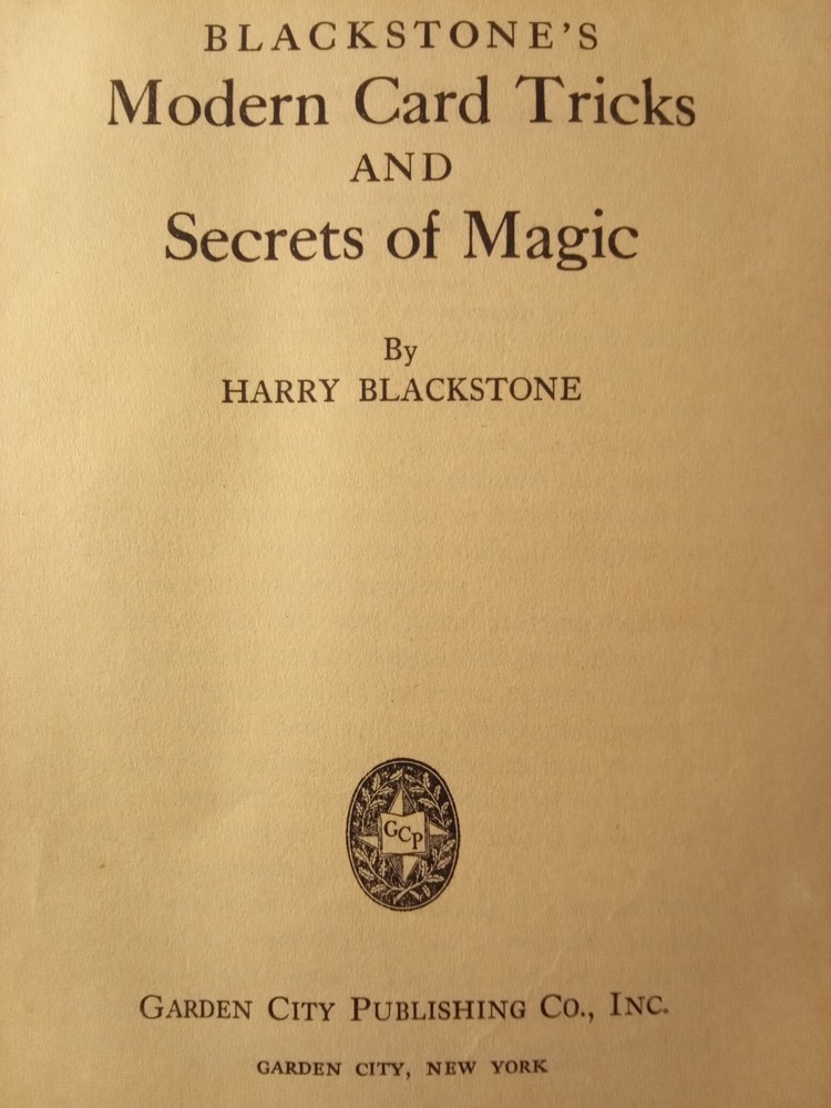 Magic Secrets Revealed: Blackstone Modern Card Tricks and Modern Coin Magic