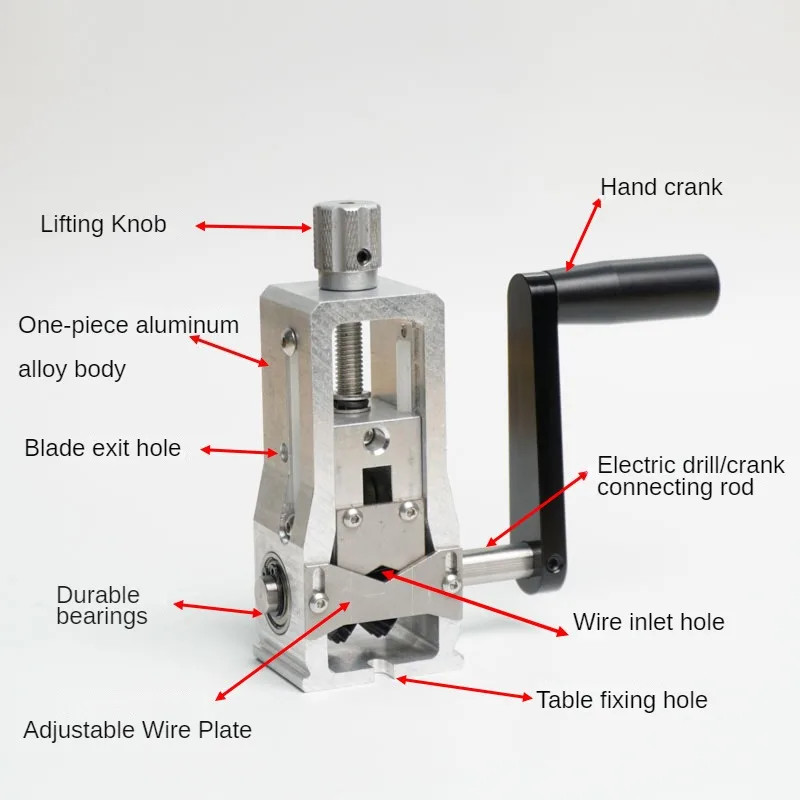 Aluminum Alloy Manual Stripper Electromechanical Dynamic Drill Stripping Machine