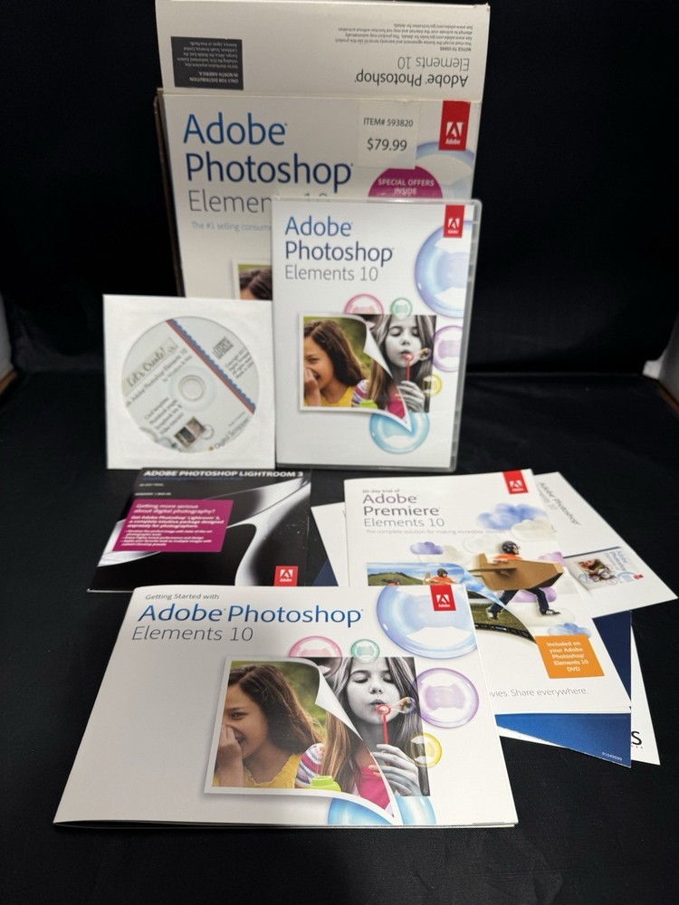 Adobe Photoshop Elements 10 for PC Or Mac With Serial