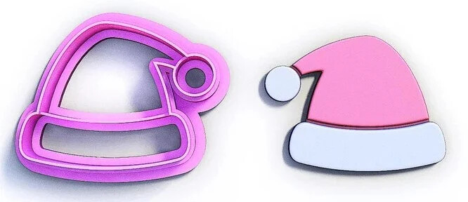 Christmas Hat Polymer Clay Cutters