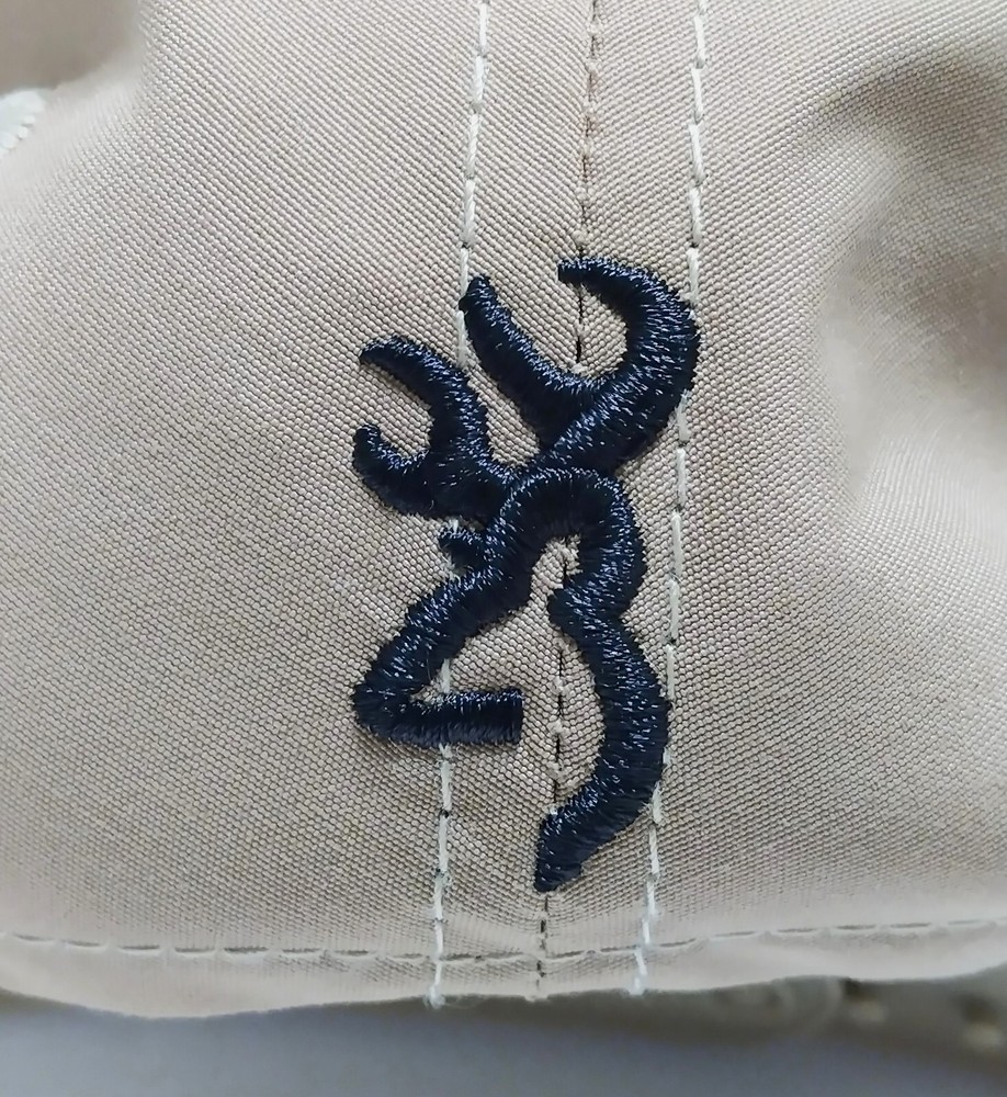 Browning Proof Snap Back Hat Cap Mid Profile Crown Color: Mustard