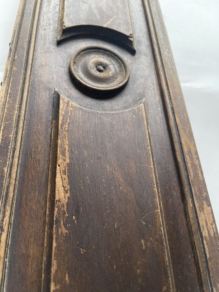20” wide antique original wooden decrative panel