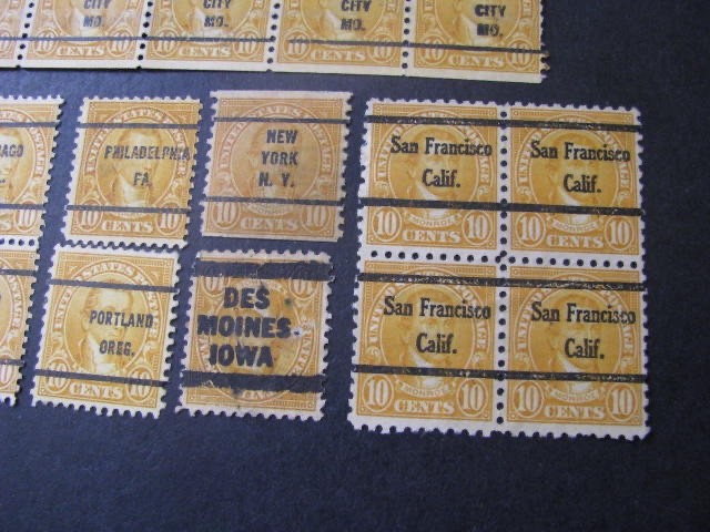 US Stamps Assorted Monroe Issues..Free International Shipping!