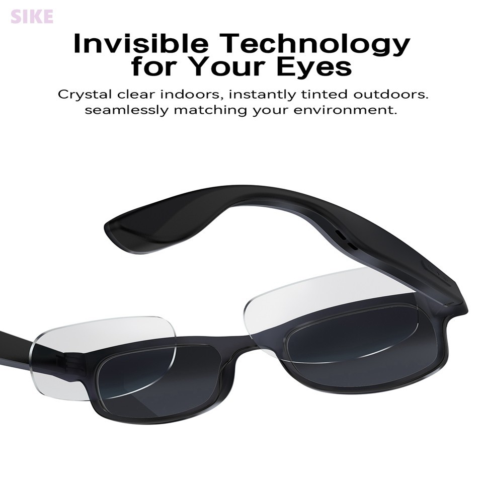 Smart Bluetooth Glasses with Camera, Voice Assistant & Calling Functions