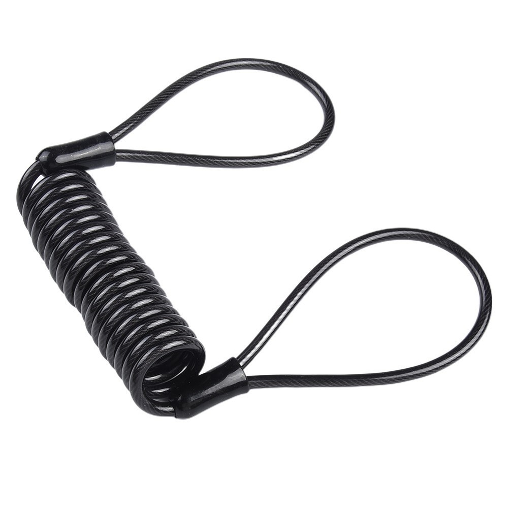 Cable Disc Lock Reminder 1pc Approx. 120cm Car Parts Plastic Scooter Security