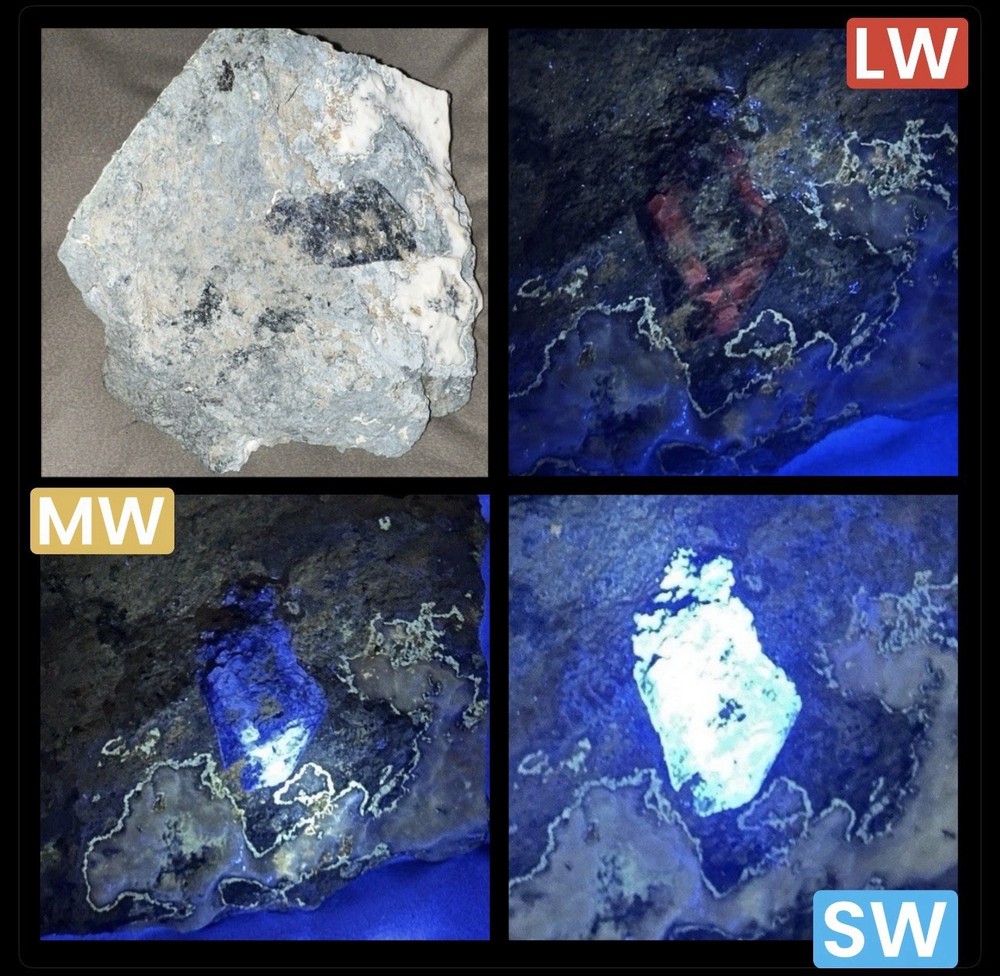 Rare Benitoite Cabinet Size Specimen