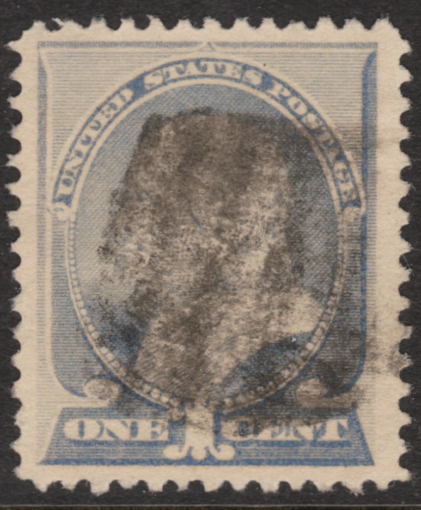 Scott #212 1887  Fancy Cancel     MSP04-35