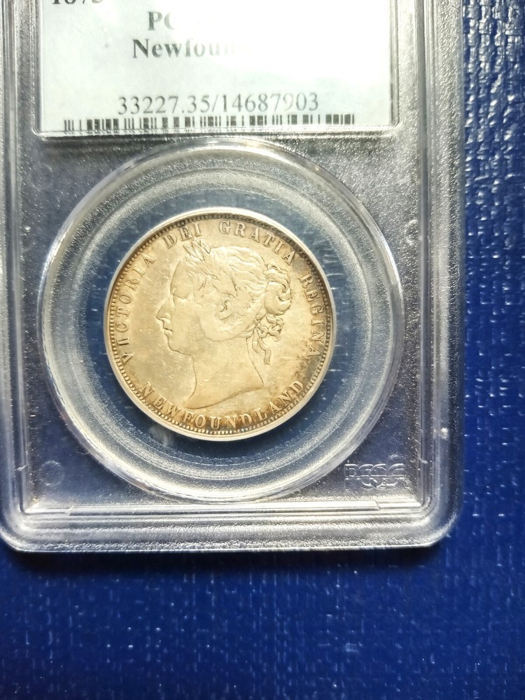 1873 Newfoundland coin set