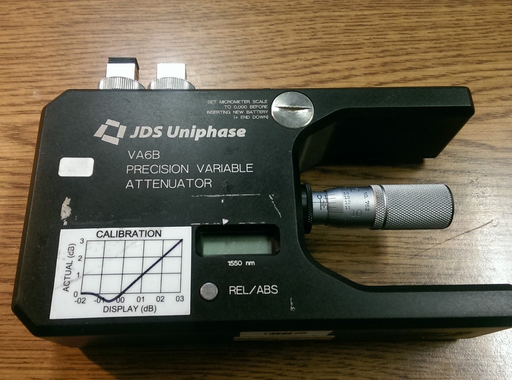 JDS Uniphase FITEL VA6B Precision Variable Attenuator 1550NM