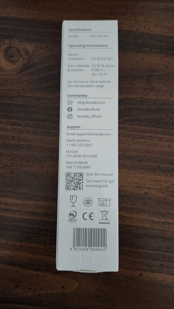 Bluelab Multimedia PH Meter With Additional Leap Probe