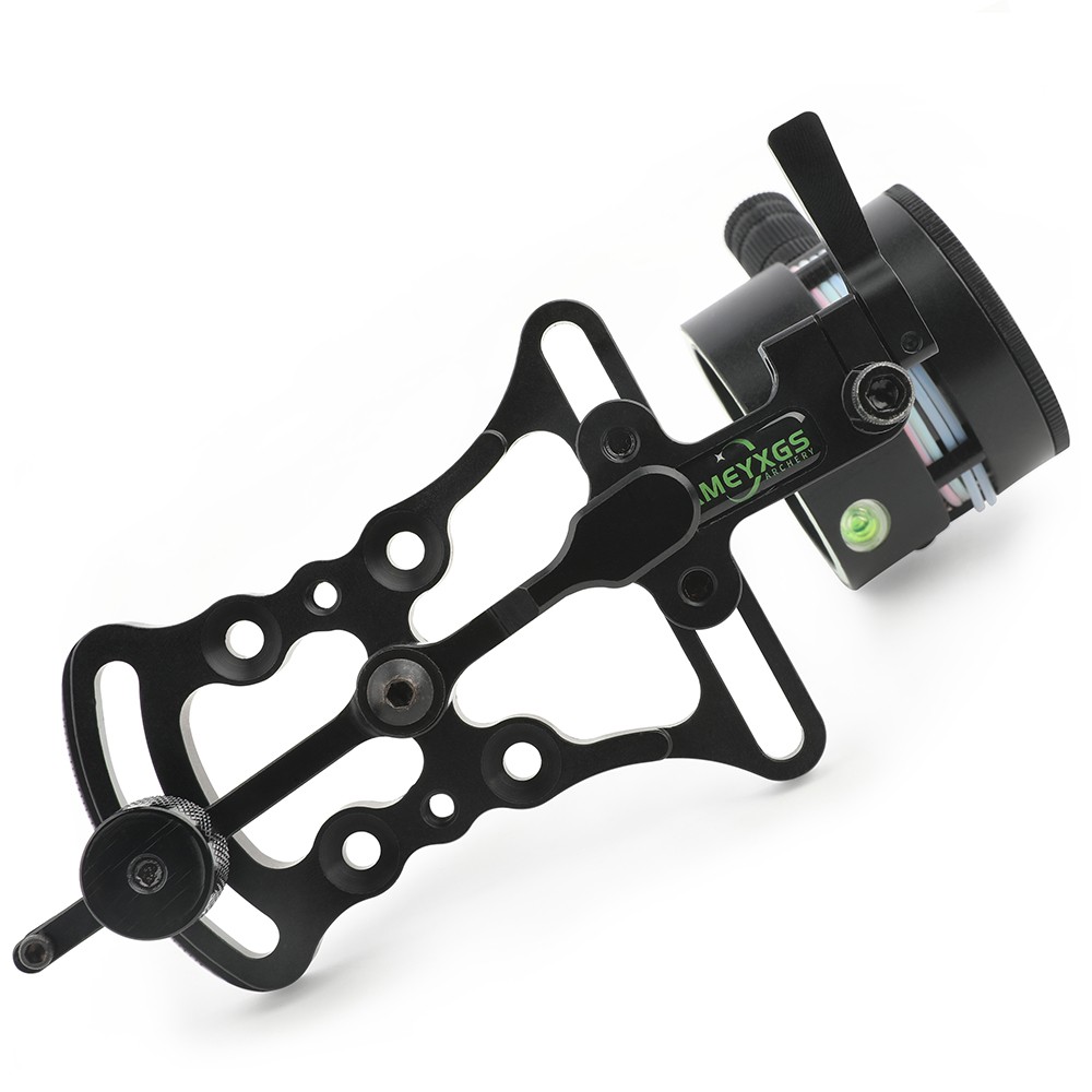 Compound Bow Sight Aviation Aluminum Adjustable Pointer Hunting Shooting Target