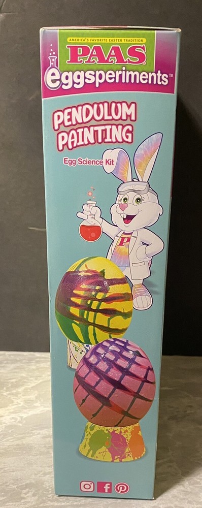 Paas Eggsperiments Pendulum Painting Egg Science Kit Easter Egg Decorating