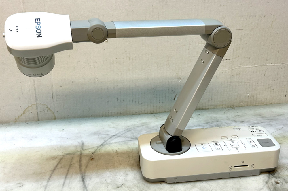 Epson ELPDC21 Document Camera W/ Power Supply. T0021