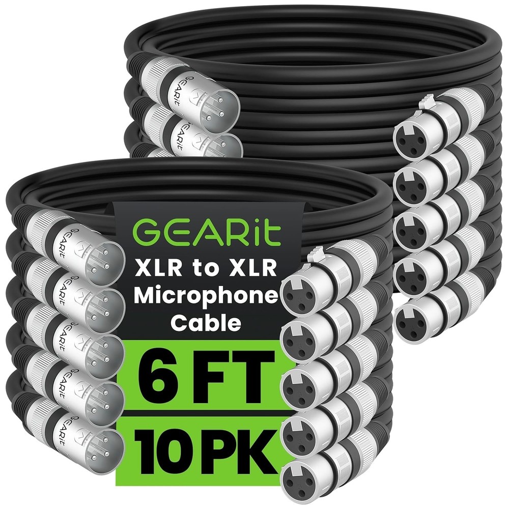Versatile XLR Cable for Recording Studio