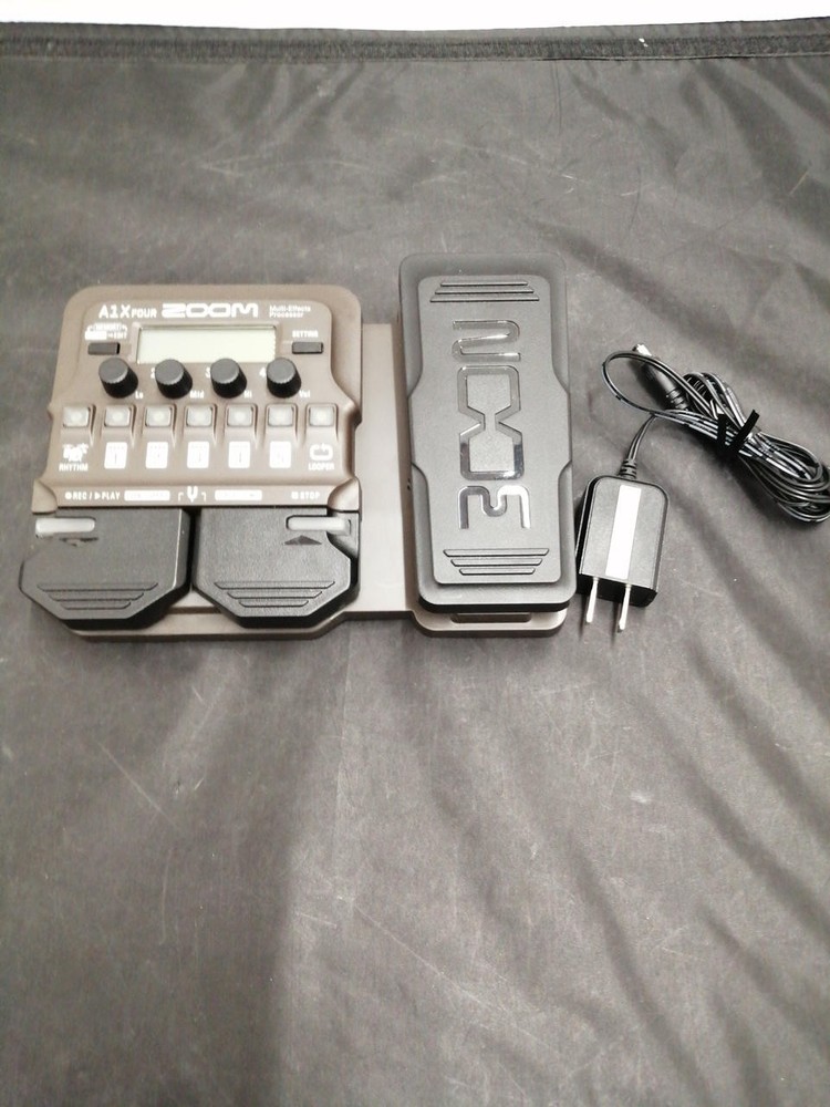 Zoom A1X FOUR Multi Effects Processor Guitar Pedal Tested Working from Japan