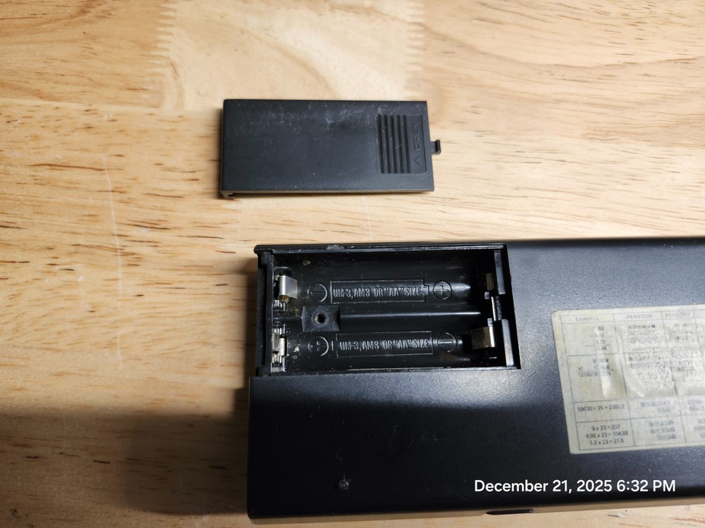 Vintage Calculator CASIO Personal Mini Electronic Casio Computer Japan