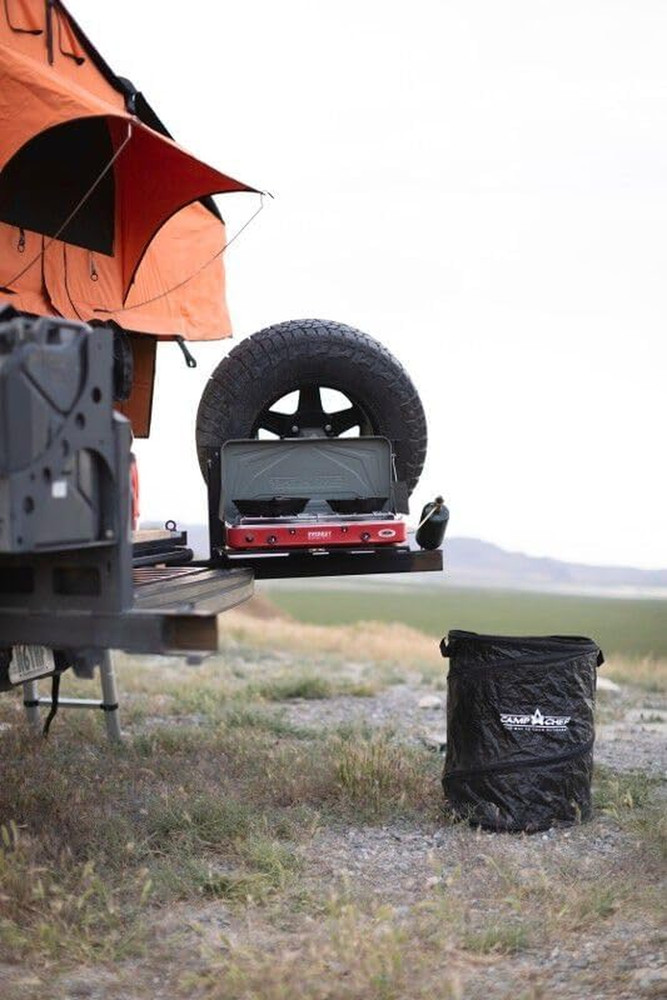 Collapsible Camp and Patio Garbage Can