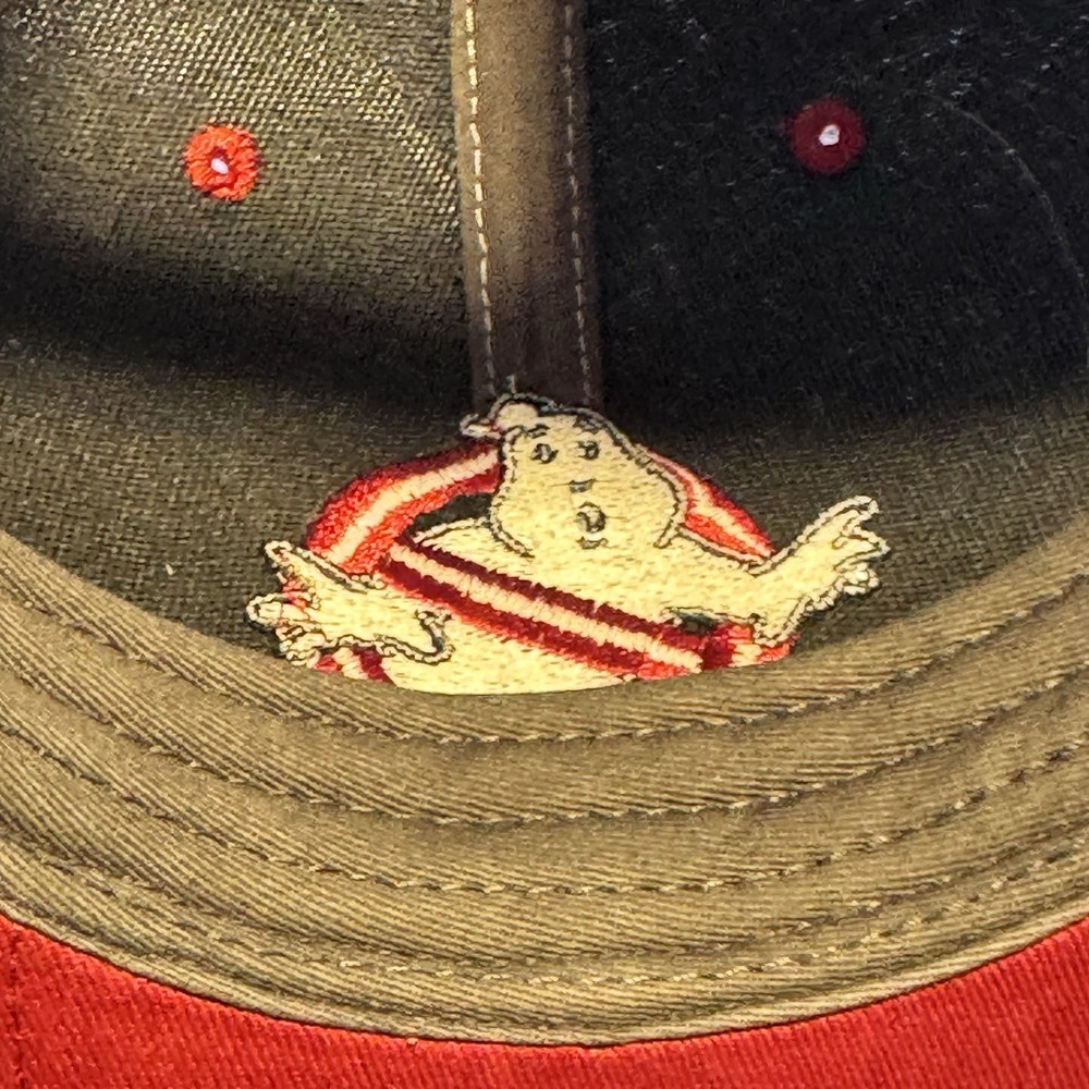 Ripple Junction Ghostbusters Baseball Hat SnapBack Adjustable Embroidered