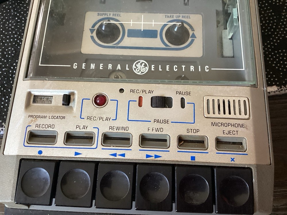 GE VTG Computer Program Data Recorder 3-5158 Tested And Working Has Box