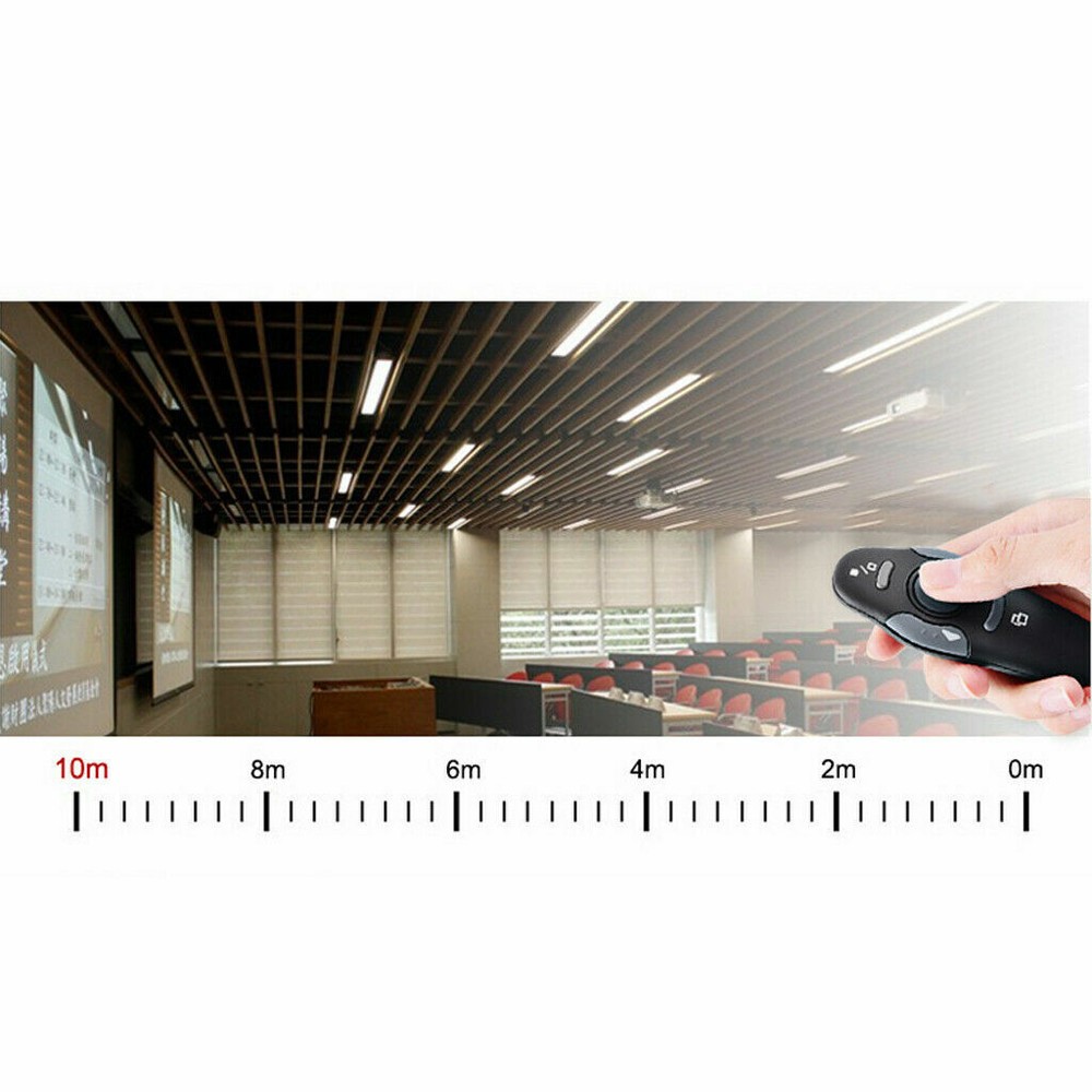 Power point Presentation Remote Wireless USB PPT Presenter Laser Pointer Clicker