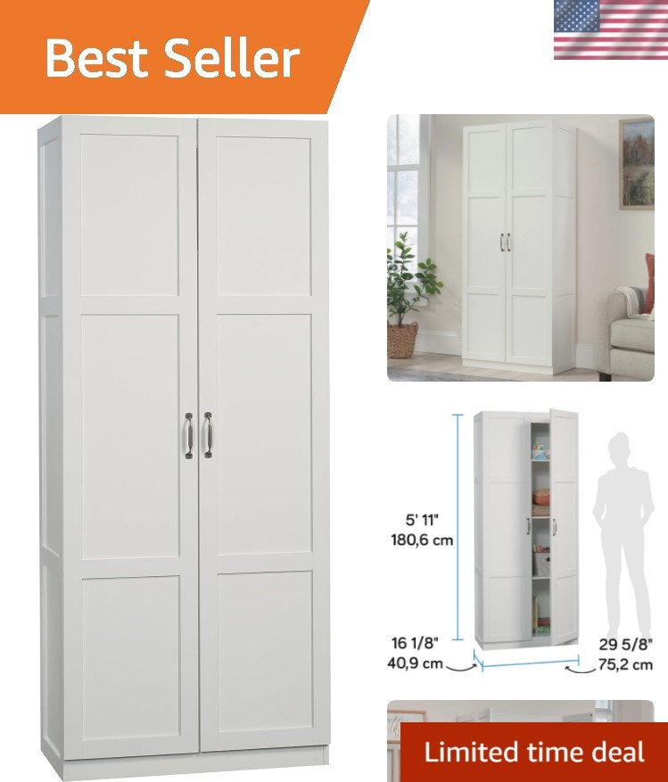 Select Storage Cabinet/ Pantry cabinets, White finish