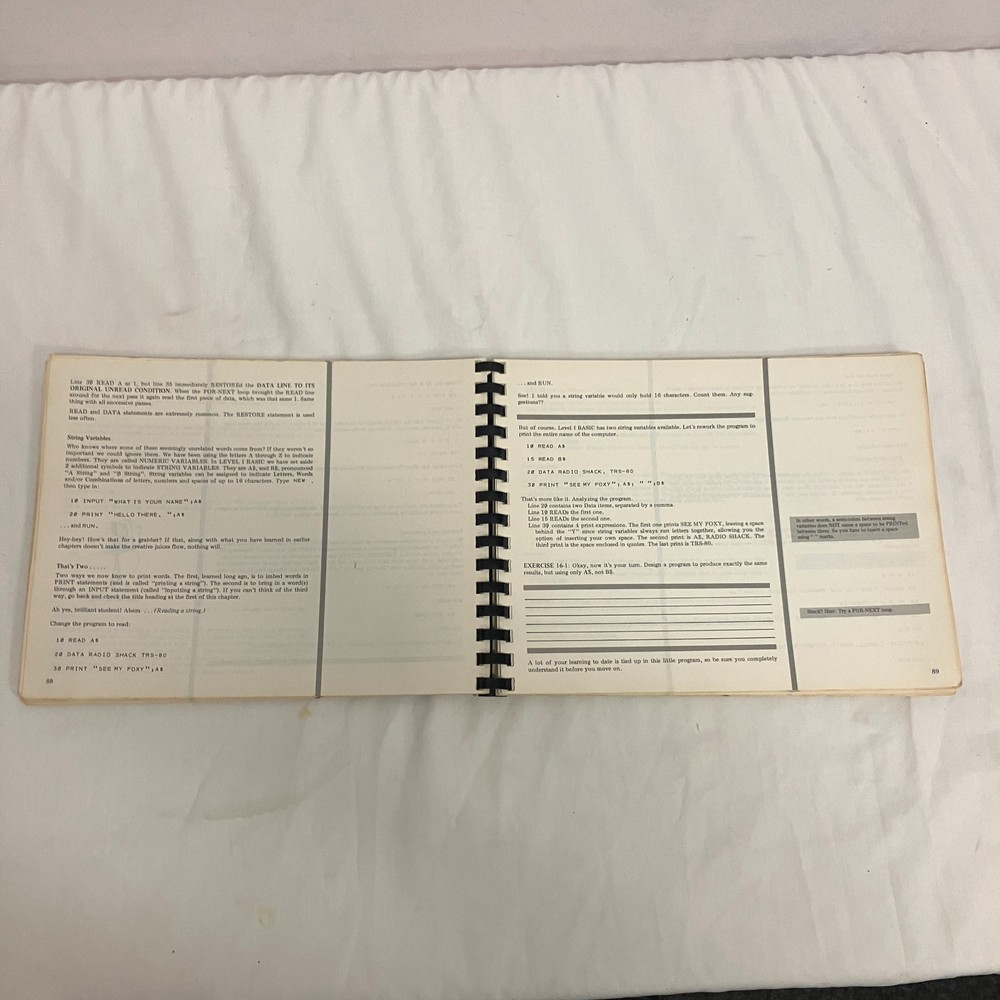 TRS-80 User's Manual for Level 1 - Radio Shack Micro Computer System