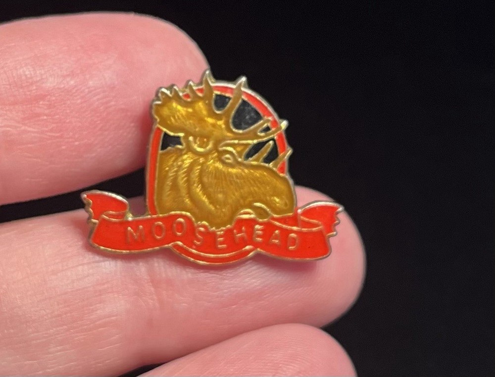 Vintage Moosehead Beer Pin/Lapel Pin/Hat Tack
