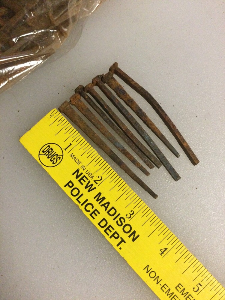 Repurposed Square Nails 50 pieces