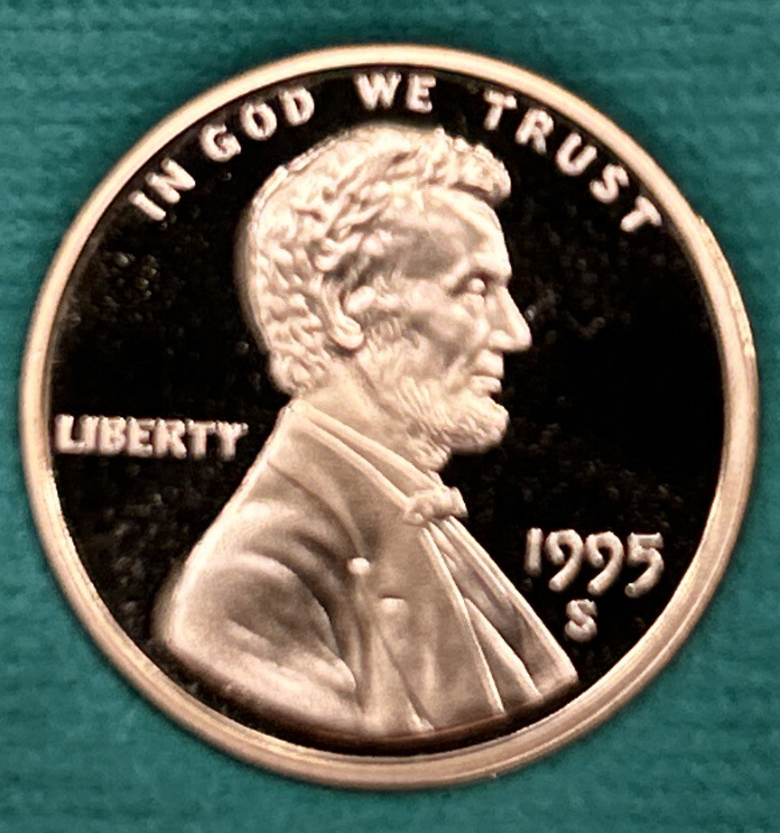 1995 S Proof Lincoln Cent