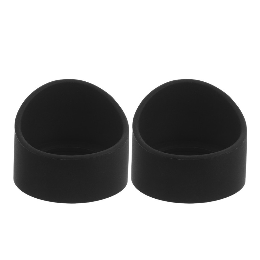 2 Pcs Optics Covers Microscope Rubber Eyecups Astronomical Telescope Accessory