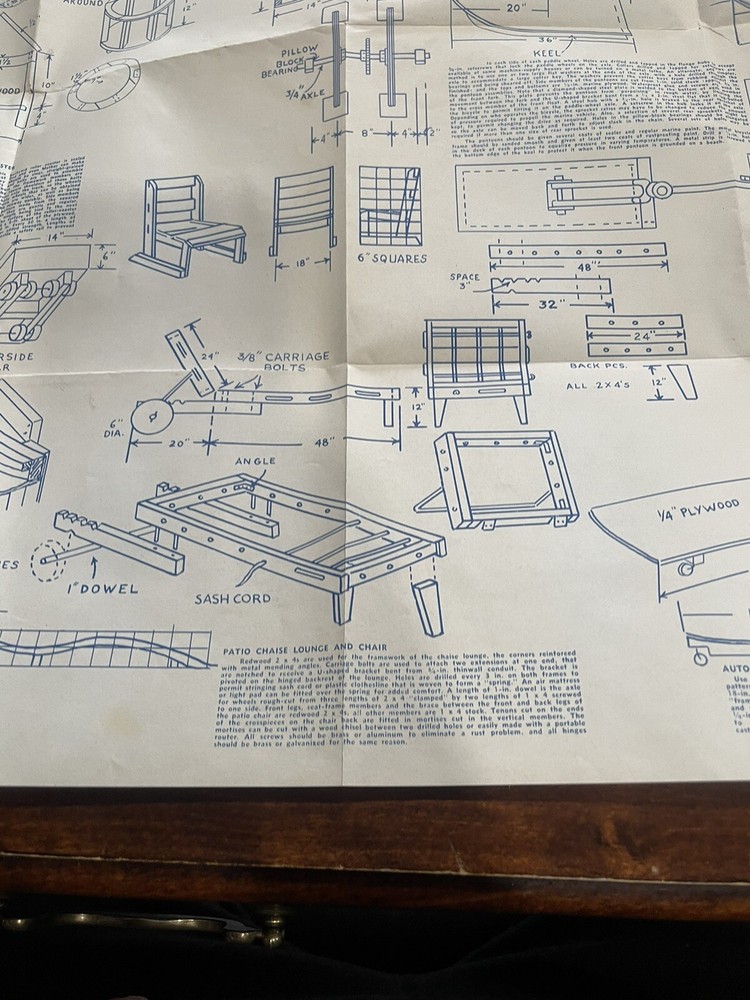 Vintage Handcraft Pattern Sheet #11
