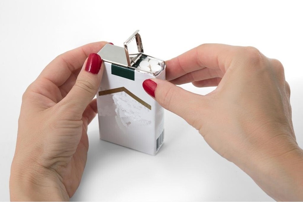 Crushproof Metal Cigarette Case - Protects Soft Packs & Keeps Fresh